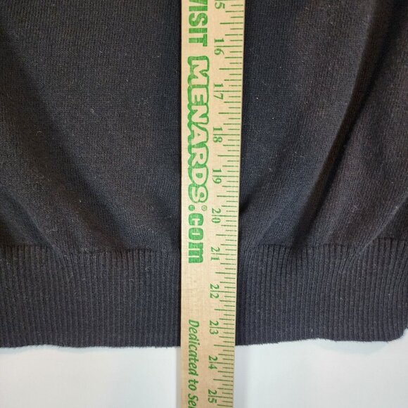 Torrid Women's Sequin Heart "Good Girl Bad Girl" Black Cotton Sweater 0X Lg | 12 - Picture 11 of 11